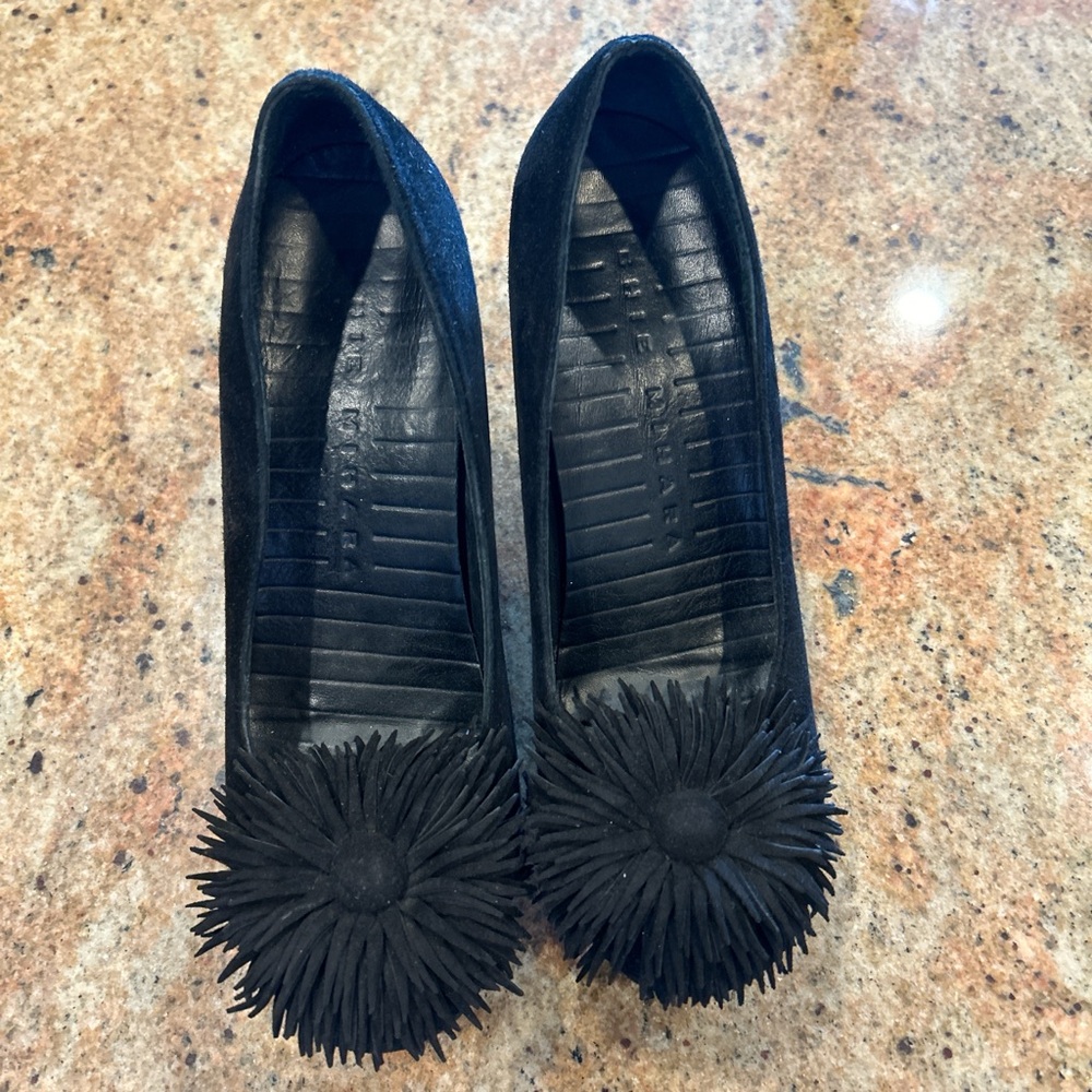 Chie Mihara suede heels